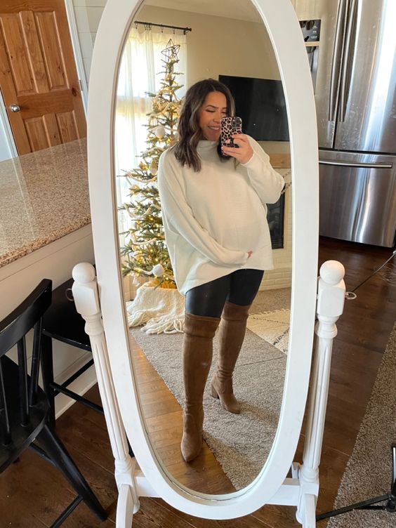 Winter Maternity Outfits - Cold Weather Staples For a Growing Bump —  Excluded Fashion