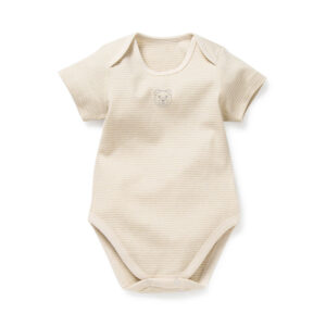 Baby 100% Organic Cotton Rib Bodysuit (2-Pack)