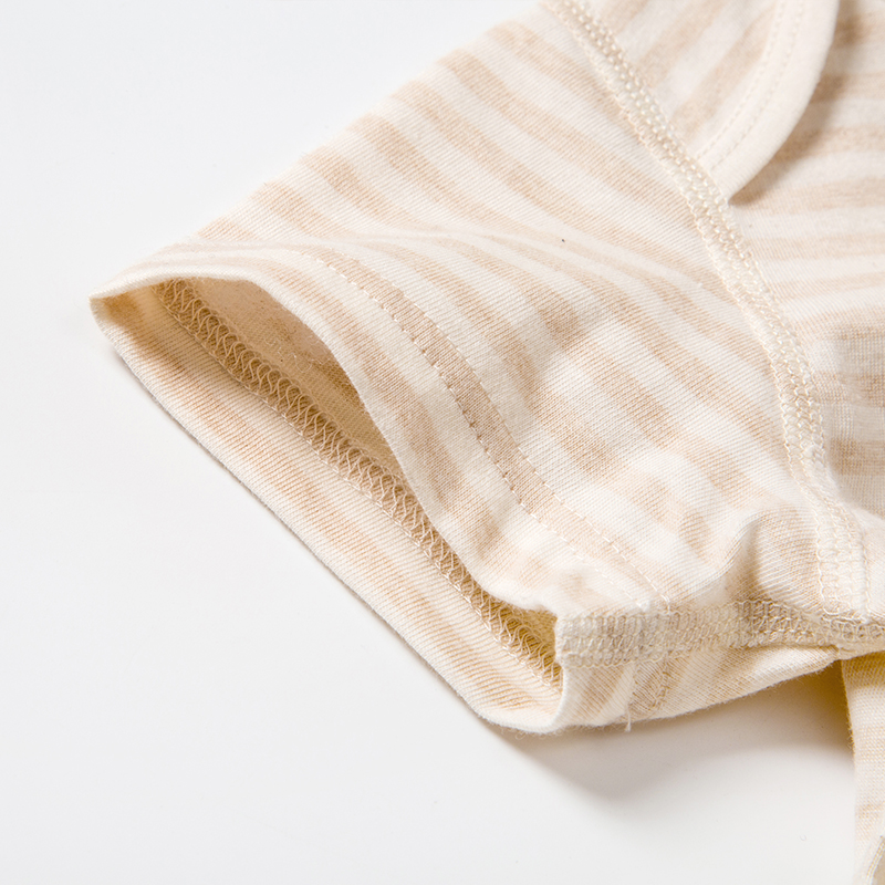 Bjarni Baby | 100% Organic Cotton Short Sleeve Striped Bodysuit
