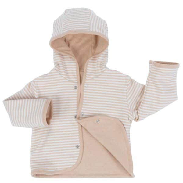 Organic Cotton Neutral Baby Jacket - Image 2