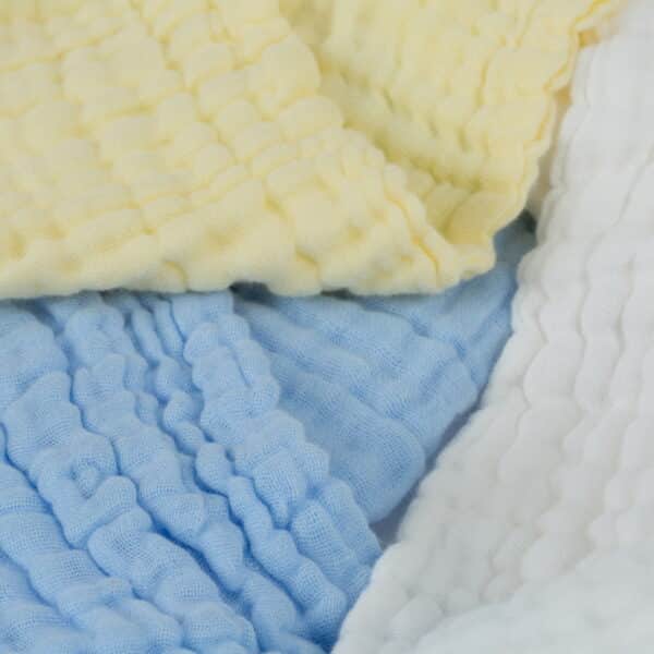 Organic Baby Muslin - Yellow - Image 5