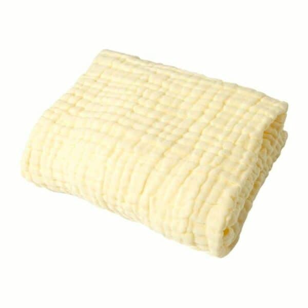 Organic Cotton Baby Muslin - Yellow