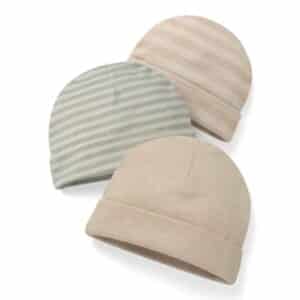 Freyr Complete Collection Beanie Organic Newborn Baby Hats - 3 Pack