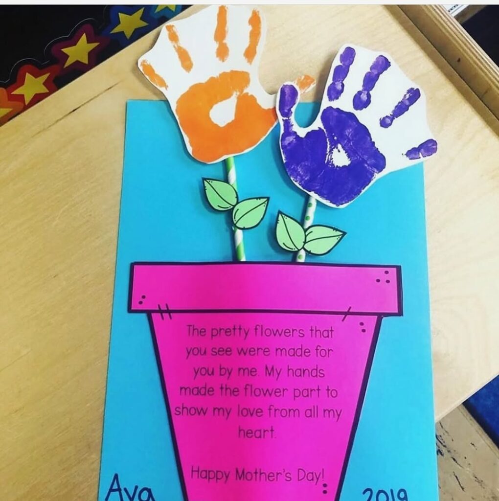 20 Adorable Mother's Day Crafts For Babies - Bjarni Baby